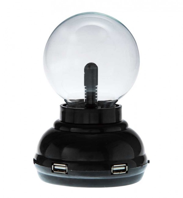 【周年慶特惠價！】賽先生科學工廠 Plasma 電漿球 / 靜電球 (USB hub功能) 2入組