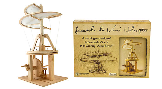 賽先生科學工廠達文西發明手稿螺旋直升機- GiftU 禮尚網