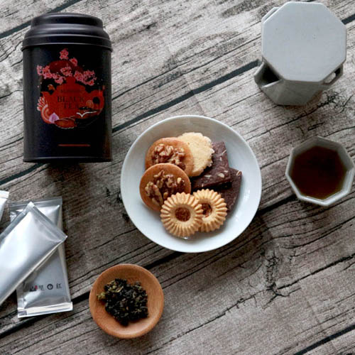 山里日紅【佳茗御茶禮 】新景紅茶 + 手工餅乾 茶品禮盒