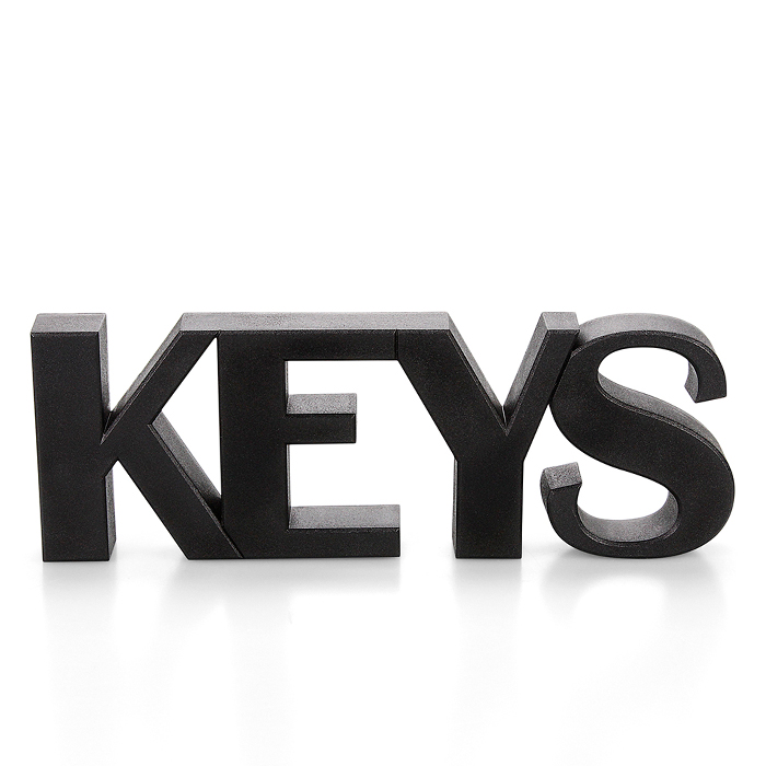 QUALY KEYS 鑰匙收納架 (黑)