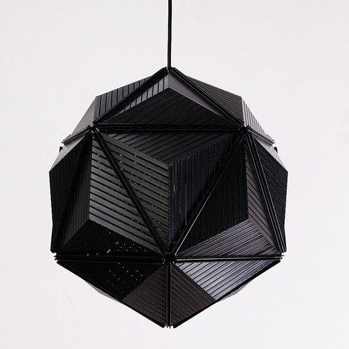 QUALY 三角幾何-燈罩 (黑)