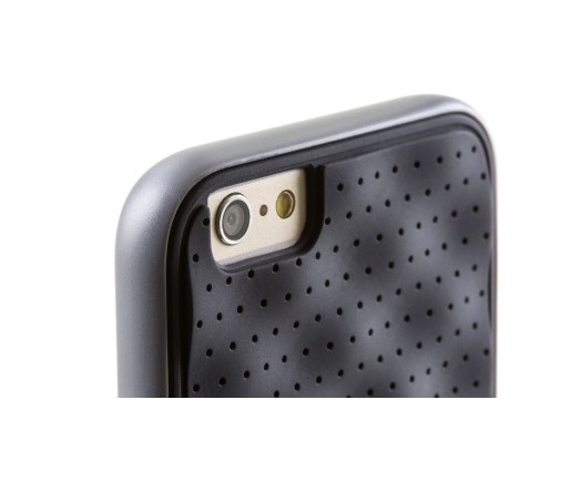 BONE iPhone 6/6S 極簡雙色保護框-黑