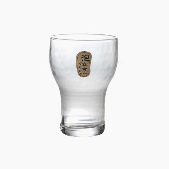 MSA【手工雕刻】日本製玻璃泡立啤酒杯