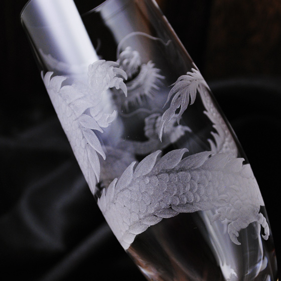 MSA【手工雕刻】 180cc 曼谷【水晶龍】Dragon 龍Lucaris水晶曼谷系列