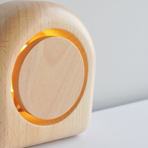 TOSMU 童心木 木製氣氛小夜燈-日環(歐洲櫸木)