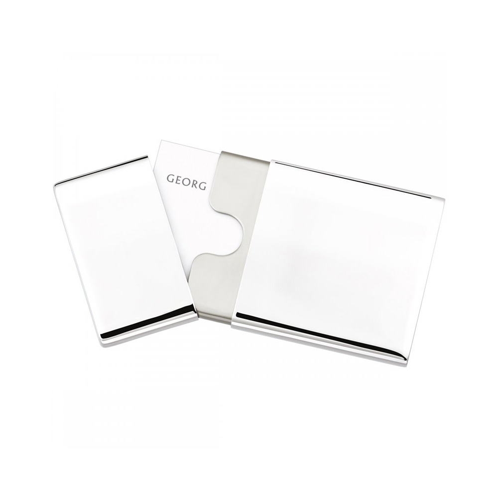 丹麥 Georg Jensen Cube Pocket Cardholder CW Office 系列, 喬治傑生 方形 名片盒