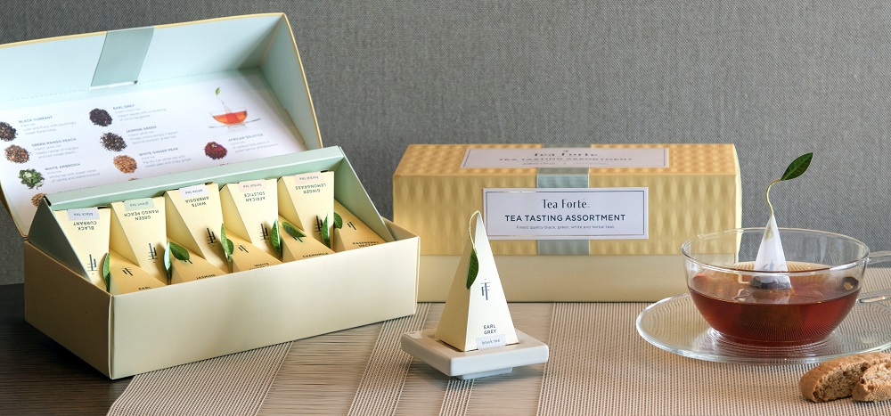 Tea Forte 20入金字塔型絲質茶包 - 英式早餐茶 Presentation Box - English Breakfast