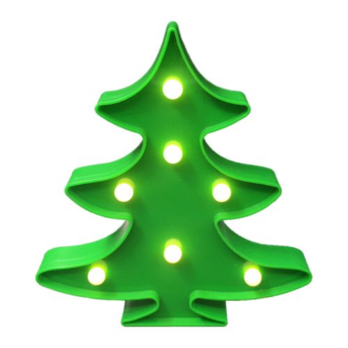 大力女｜造型LED小夜燈-聖誕樹