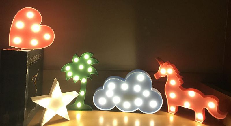大力女｜造型LED小夜燈-白天使