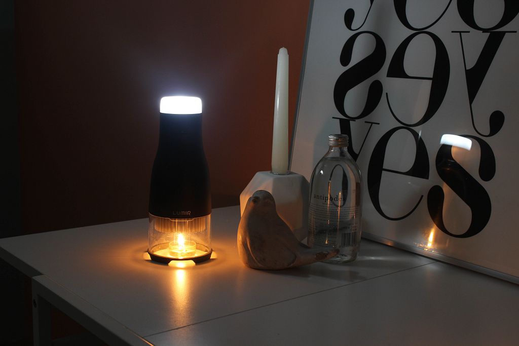 【韓國 Lumir】蠟燭節能LED氣氛燈 (黑) – MOOD白光