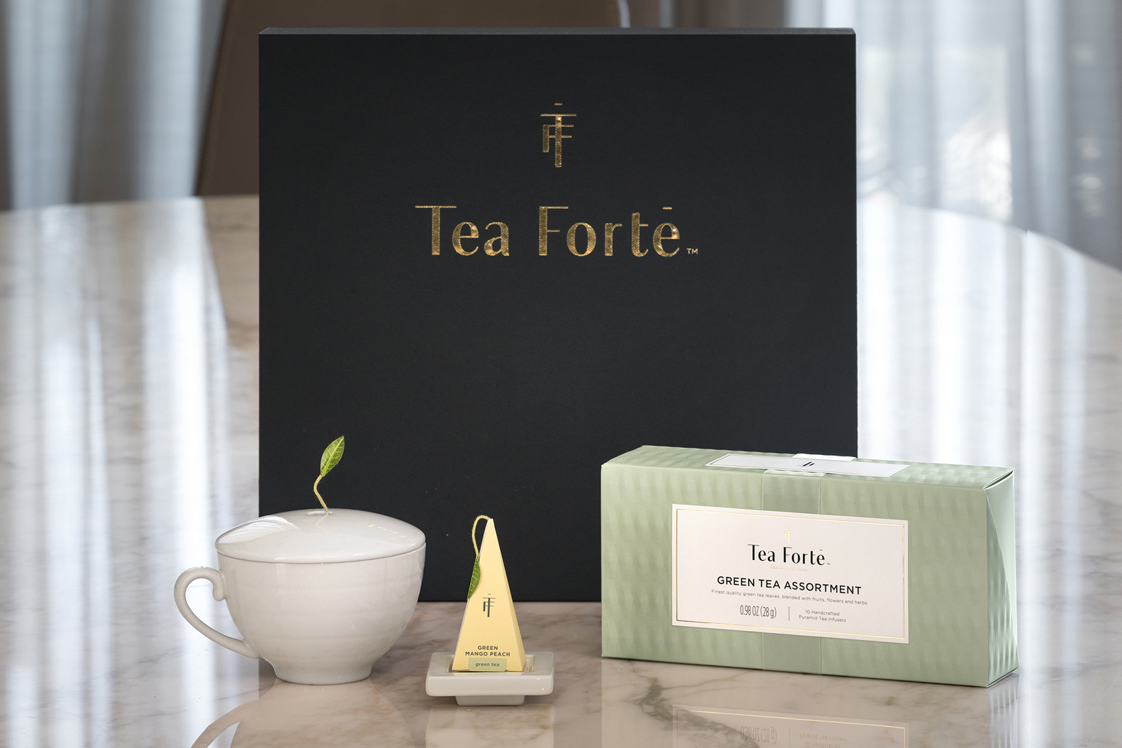 Tea Forte 單人獨享 茶品茶具禮盒 Rejuvenation Gift Set