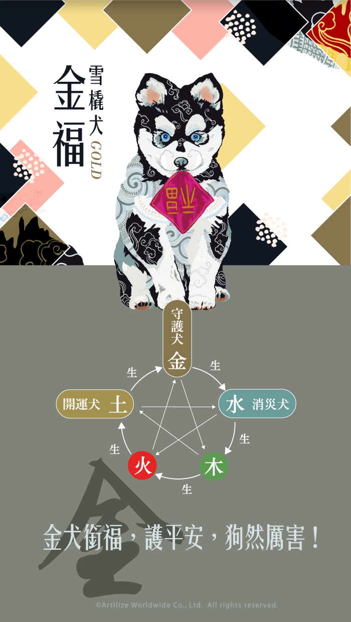 Tales 神話言犬轉乾坤五盤禮盒點心盤 5入 Giftu 禮尚網 Tales 神話言犬轉乾坤五盤禮盒點心盤 5入 Giftu 禮尚網
