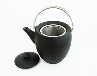 日本 鑄心工房圓筒茶壺