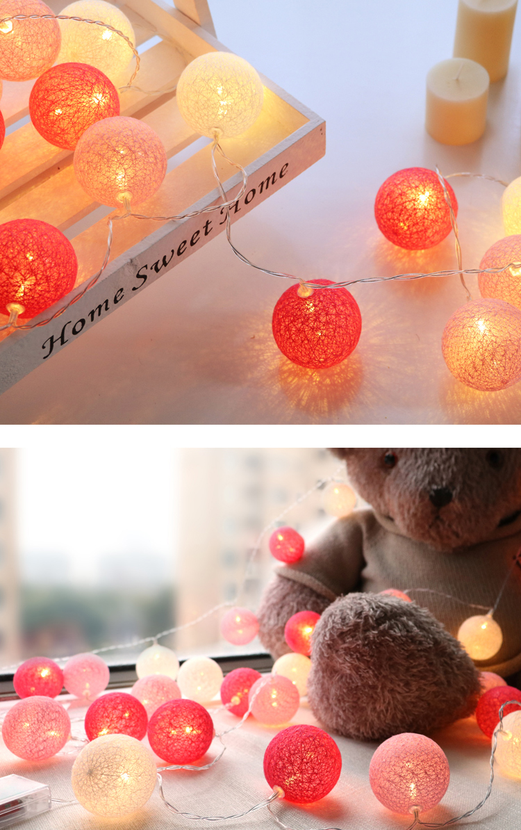 節慶派對佈置館 網美夢幻風裝飾彩球燈 馬卡龍
