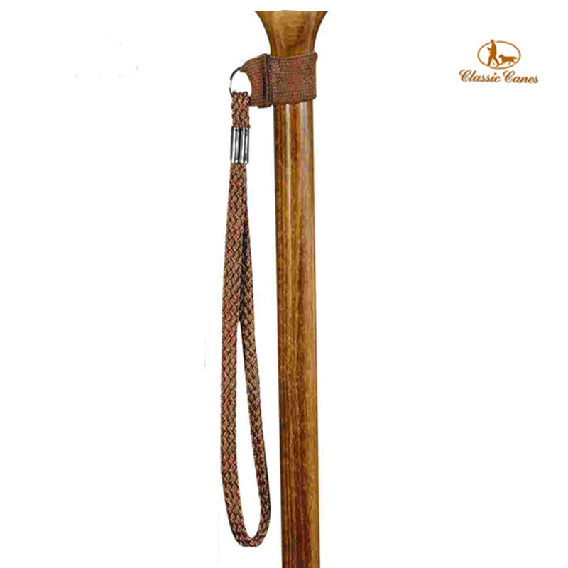 英國Classic Canes手脕環扣繩讓使用者在攜帶使用上更加便利。當在行動不便時，可防止鬆手意外脫落，不用再彎腰蹲下揀起造成帶來的不便，並可避免二次傷害的風險可能。