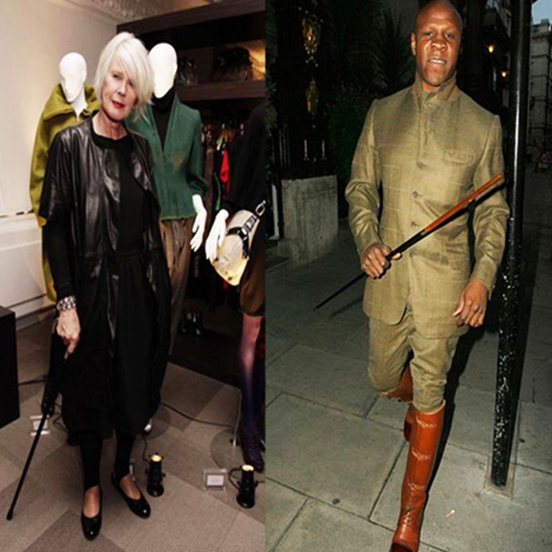 英國Classic Canes手杖配件-手腕環扣繩(咖啡色)