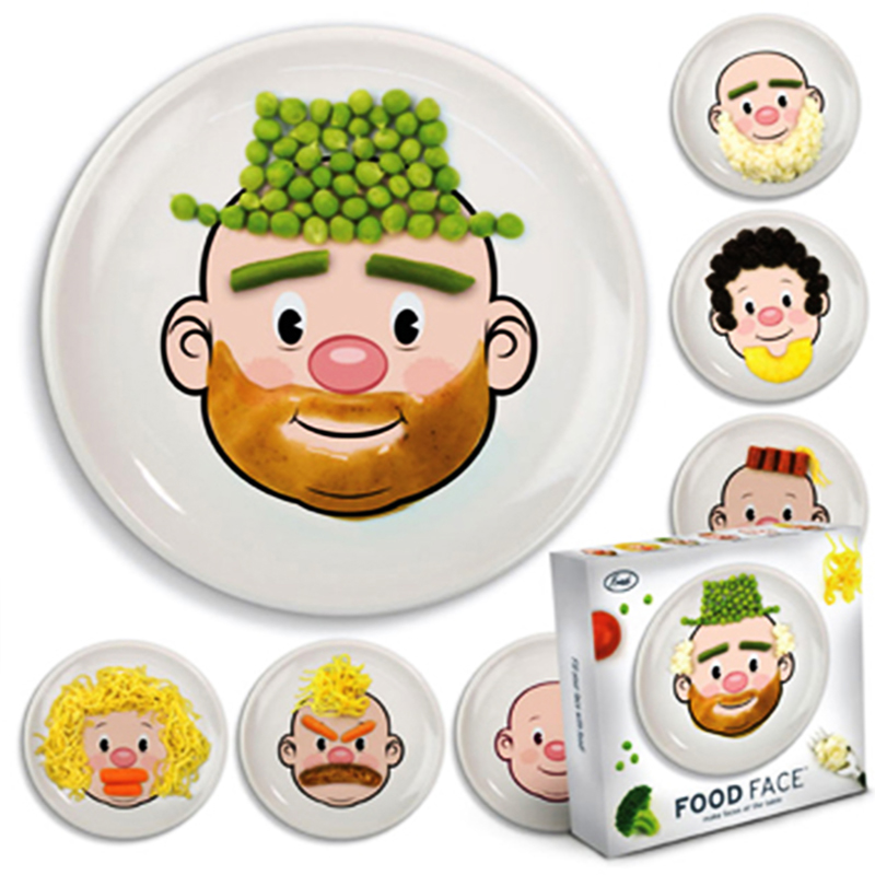 美國Fred&Friends 臉盤食物大作戰 Food Face