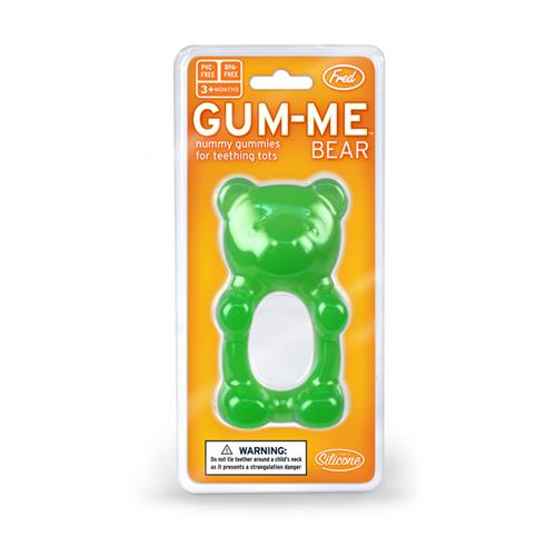 美國Fred&Friends 熊寶貝嬰孩咬咬樂 Gum Me