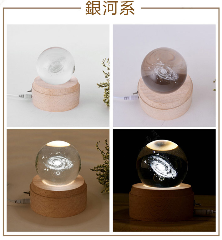 [FINAL CALL] 創意小物館 夢幻水晶球小夜燈 月球