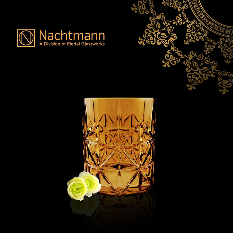 德國 Nachtmann 高地威士忌酒杯 琥珀