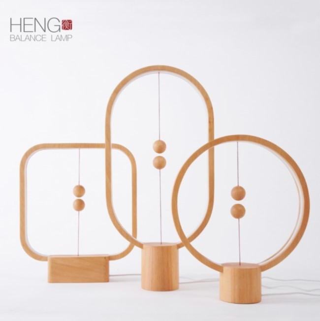 荷蘭 allocacoc Heng衡 LED燈/櫸木(淺色方形)