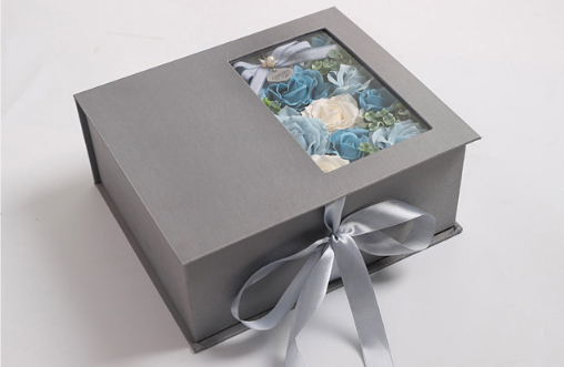 【可代客組合禮物】創意小物館 浪漫永生皂香花祕密花園禮盒 夢幻藍
