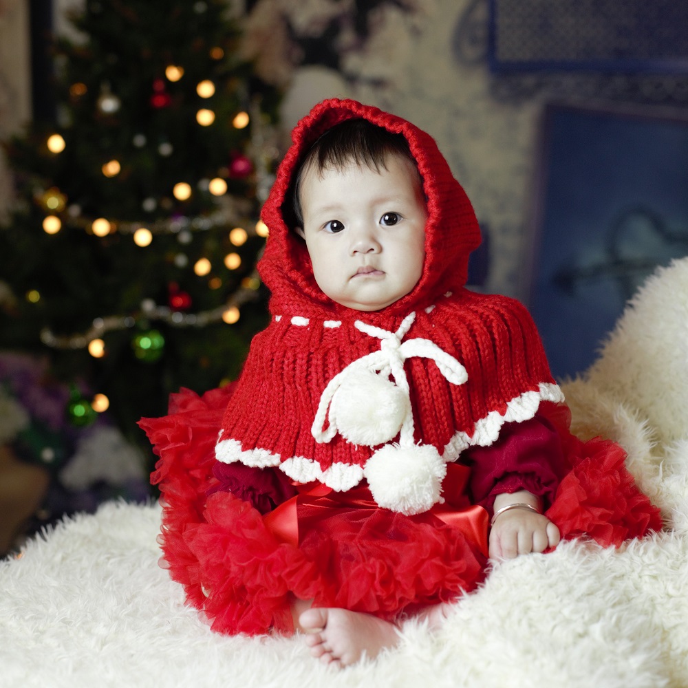 日安朵朵 女嬰童蓬蓬裙夢幻禮盒 - 小紅帽 4-6歲(100cm)