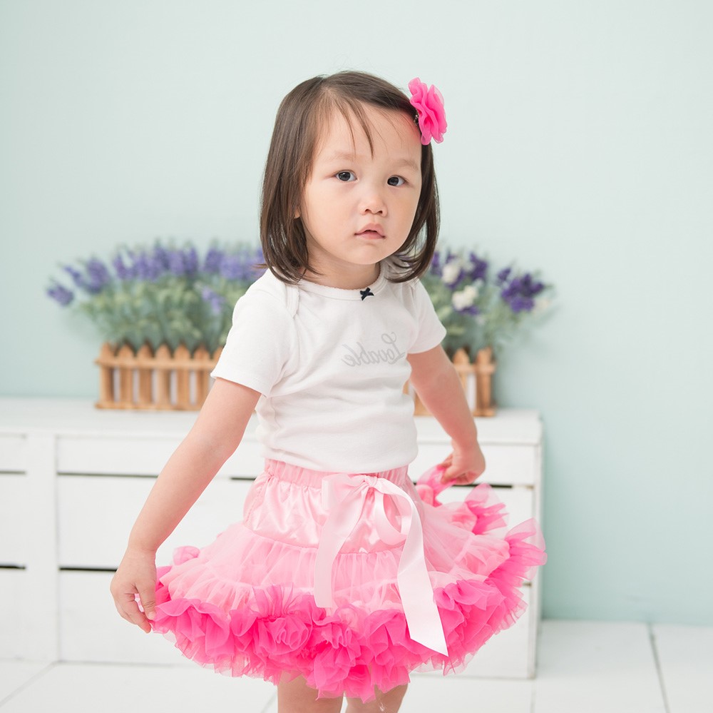 日安朵朵 女嬰童蓬蓬裙夢幻禮盒 - 櫻花 2-4歲(90cm)