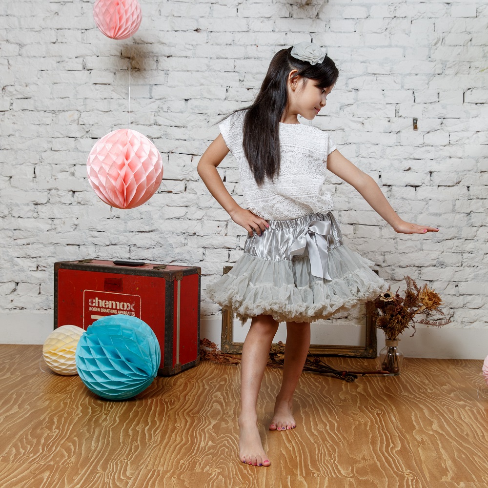 日安朵朵 女嬰童蓬蓬裙夢幻禮盒 - 豌豆公主 0-2歲(80cm)