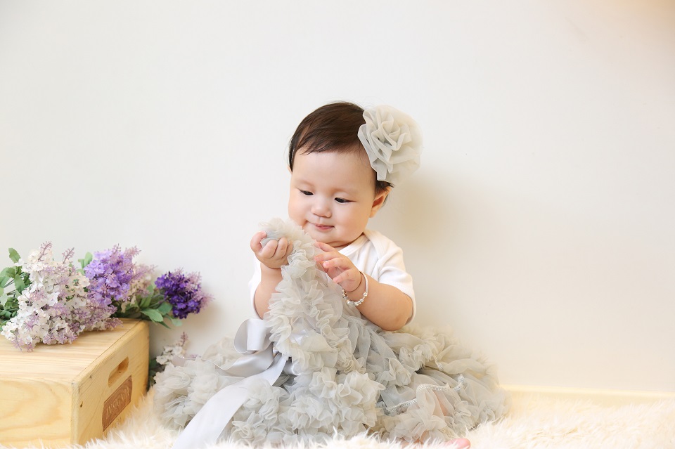 日安朵朵 女嬰童蓬蓬裙夢幻禮盒 - 豌豆公主 0-2歲(80cm)