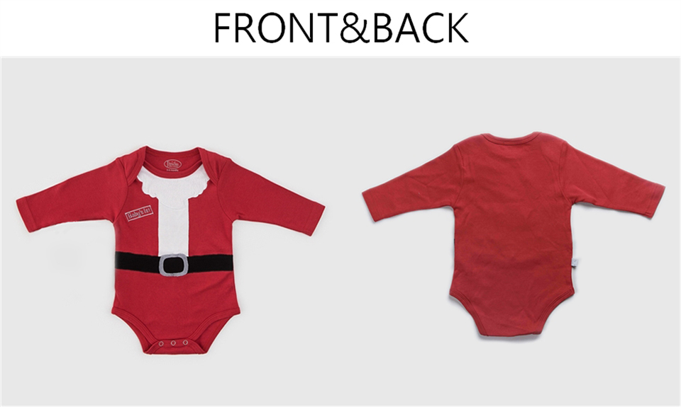 美國FMC X Hipsterkid 男嬰禮盒 - 聖誕老公公(連身衣+奶嘴) 寶寶聖誕禮物送禮3-6個月
