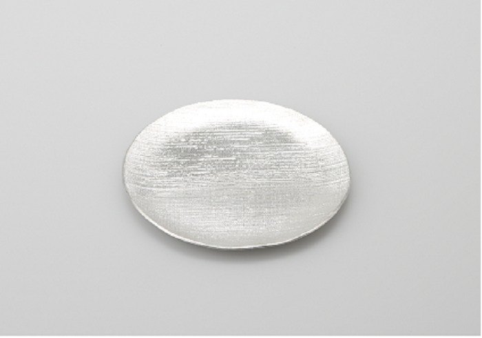 日本能作 純錫小盤 - 布紋