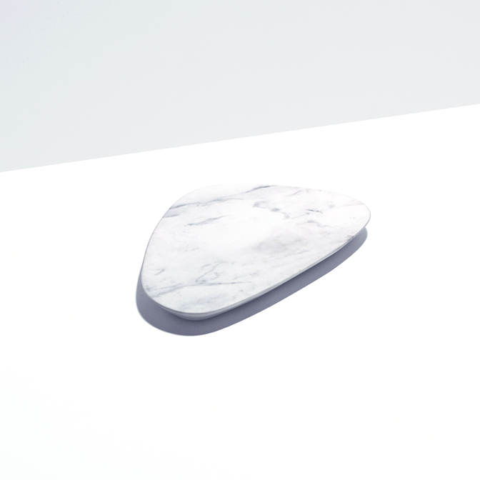 丹麥 Georg Jensen Sky Marble Serving Board Small 25x17cm 天空系列 大理石 多用途 月形石盤 / 蛋糕盤 / 餐盤 - 小尺寸