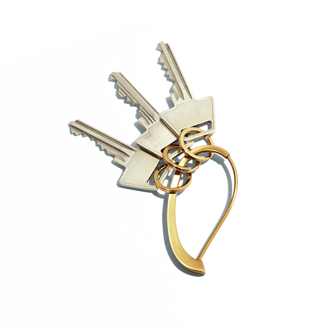 丹麥 Georg Jensen Rohner Key Ring, Shade Series 陰影系列 金屬 弓箭 鑰匙圈