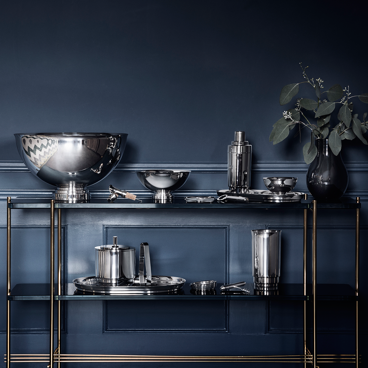 丹麥 Georg Jensen Georg Jensen Manhattan Champagne Bowl Stainless Steel 曼哈頓系列 不鏽鋼 香檳皿 / 香檳冰桶