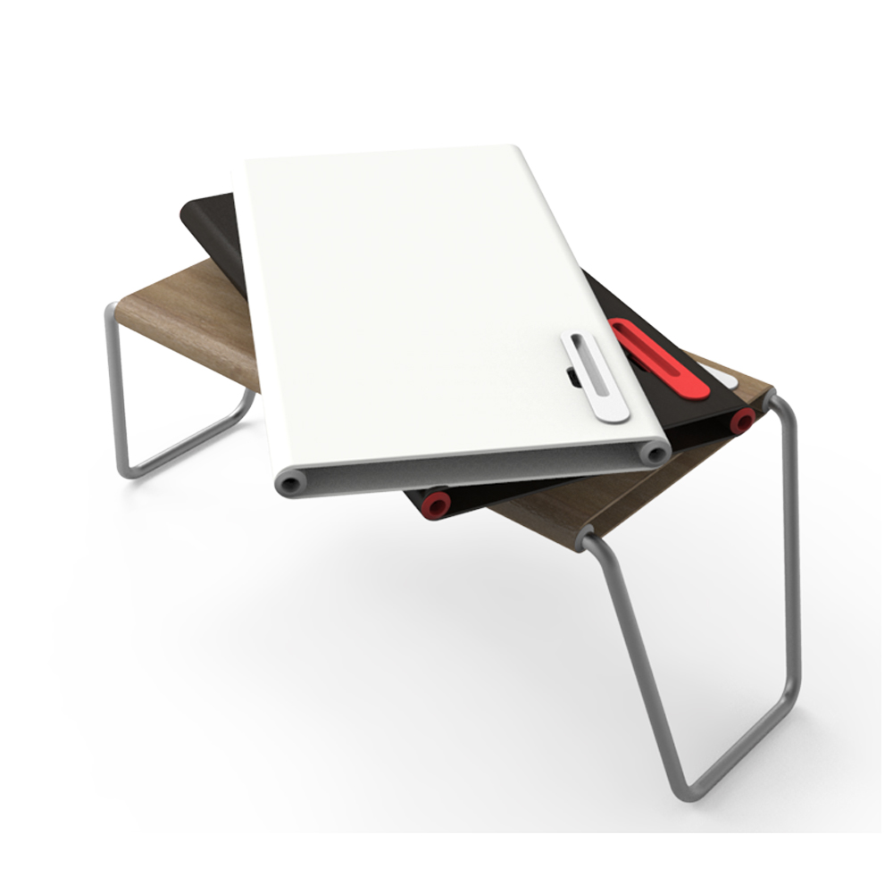 Monitormate PlayTable 木質多功能行動桌板 白色