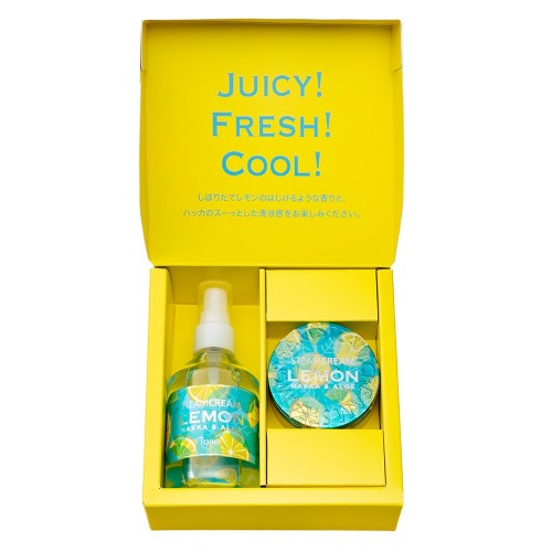 日本 STEAMCREAM 蒸汽乳霜 GS152-Mint & Aloe & Lemon Gift box-薄荷與蘆薈檸檬禮盒