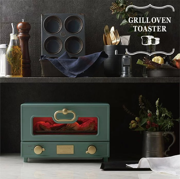 日本 Toffy Oven Toaster 電烤箱 復古紅