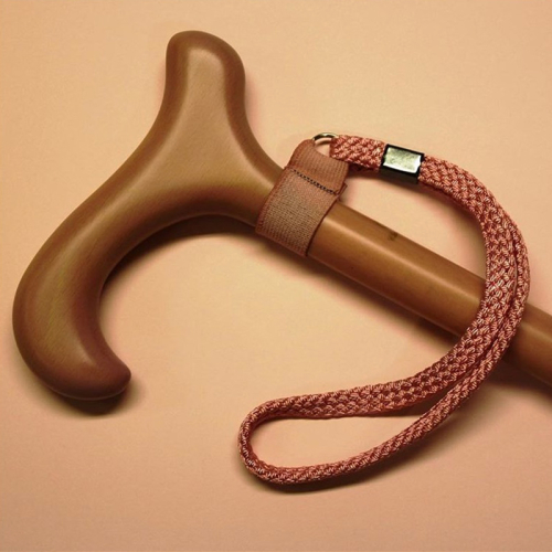 英國Classic Canes手杖配件-手腕環扣繩(咖啡色)