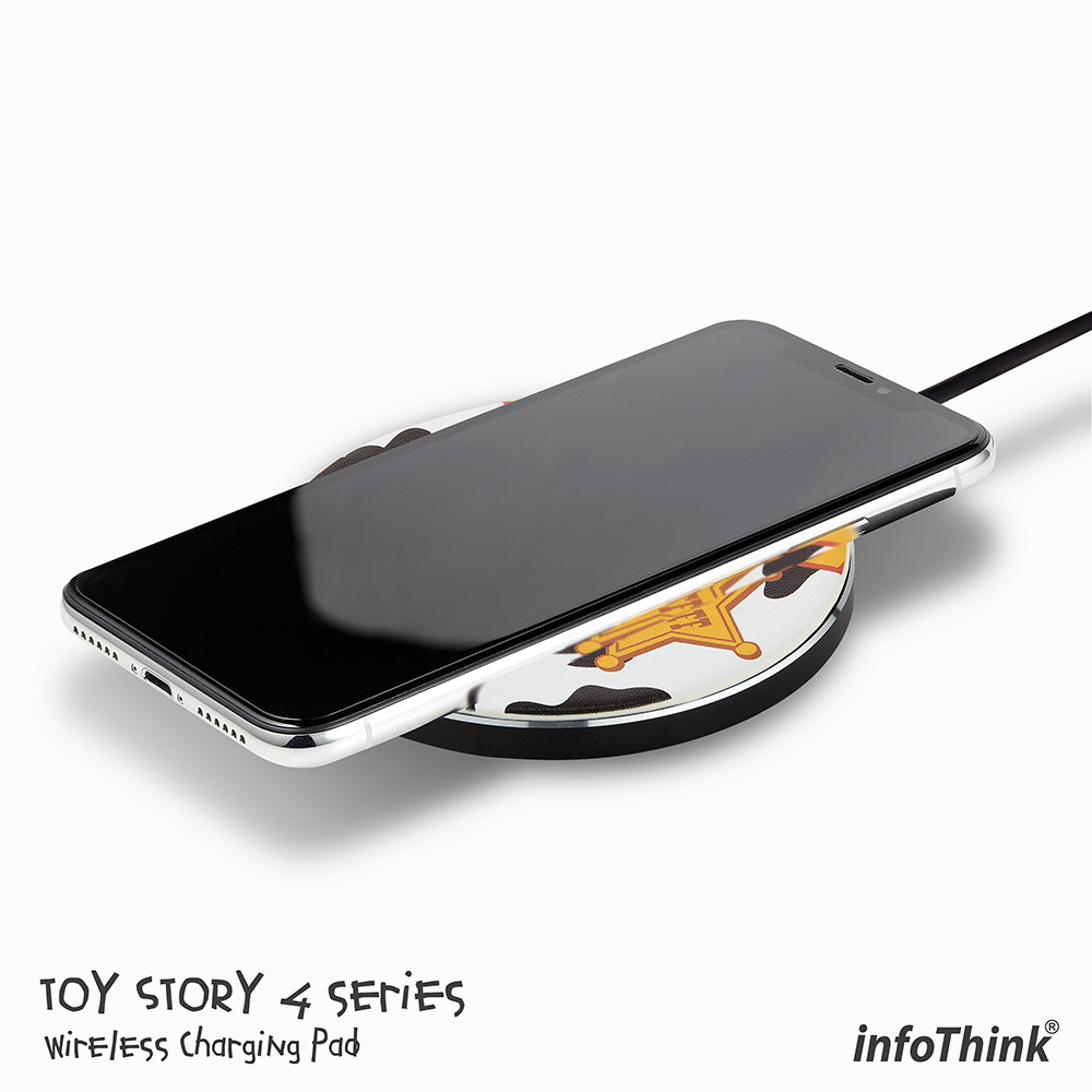 【5/4~5/10精選品牌9折優惠】InfoThink 玩具總動員系列無線充電座 胡迪