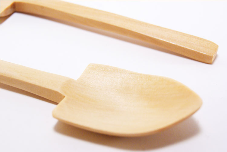 日本 聖新陶芸 Garden scoop 栽培廚房用具/一體成形小木鏟