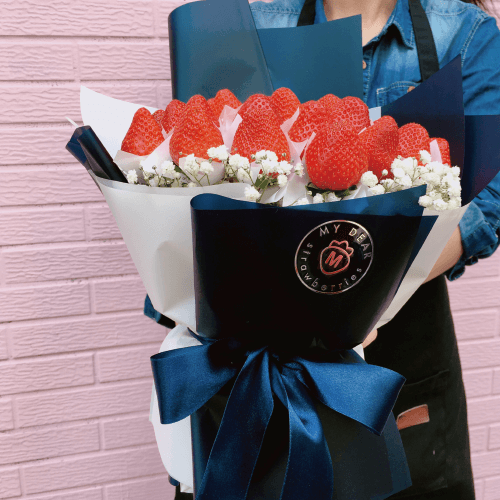 My Dear Strawberries Je t’aime法式草莓花束(大型)