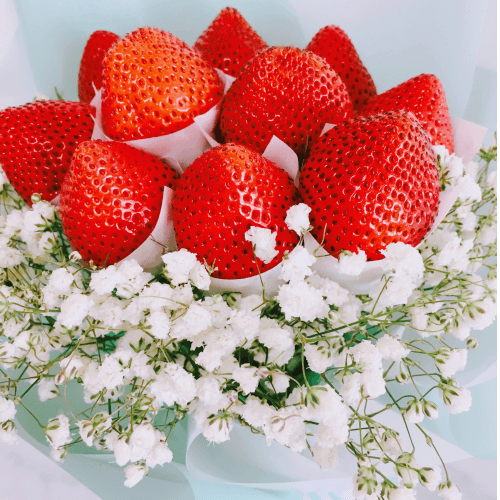 My Dear Strawberries Summer Love 小型草莓花束 蒂芬尼