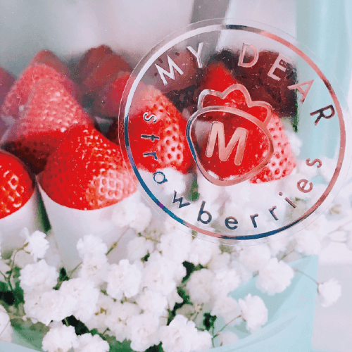 My Dear Strawberries Summer love 蒂芬尼色大型草莓花束