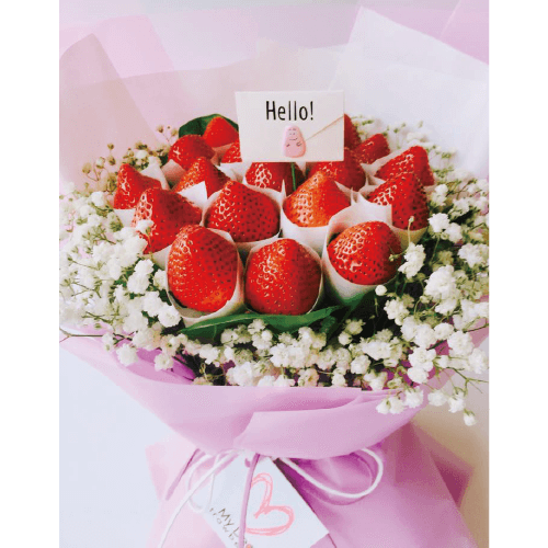My Dear Strawberries Summer Fantasy 繽紛夏日草莓花束 中型 台灣最大禮物平台禮尚網giftu My Dear Strawberries Summer Fantasy 繽紛夏日草莓花束 中型 台灣最大禮物平台禮尚網giftu