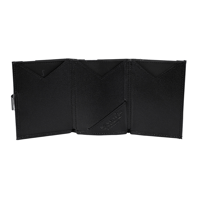 挪威 EXENTRI 紳士皮夾零錢袋款 - 黑色
