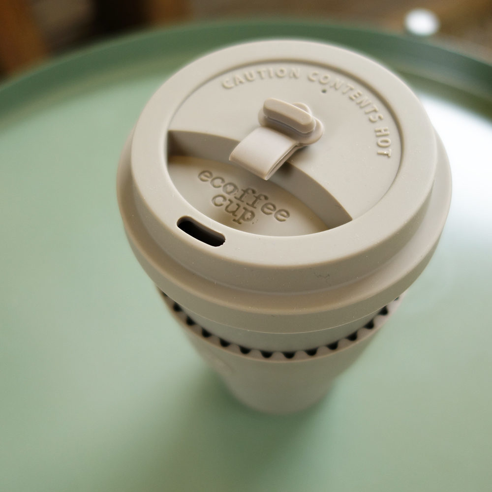 英國Ecoffee Cup 環保隨行杯400ml-時尚灰