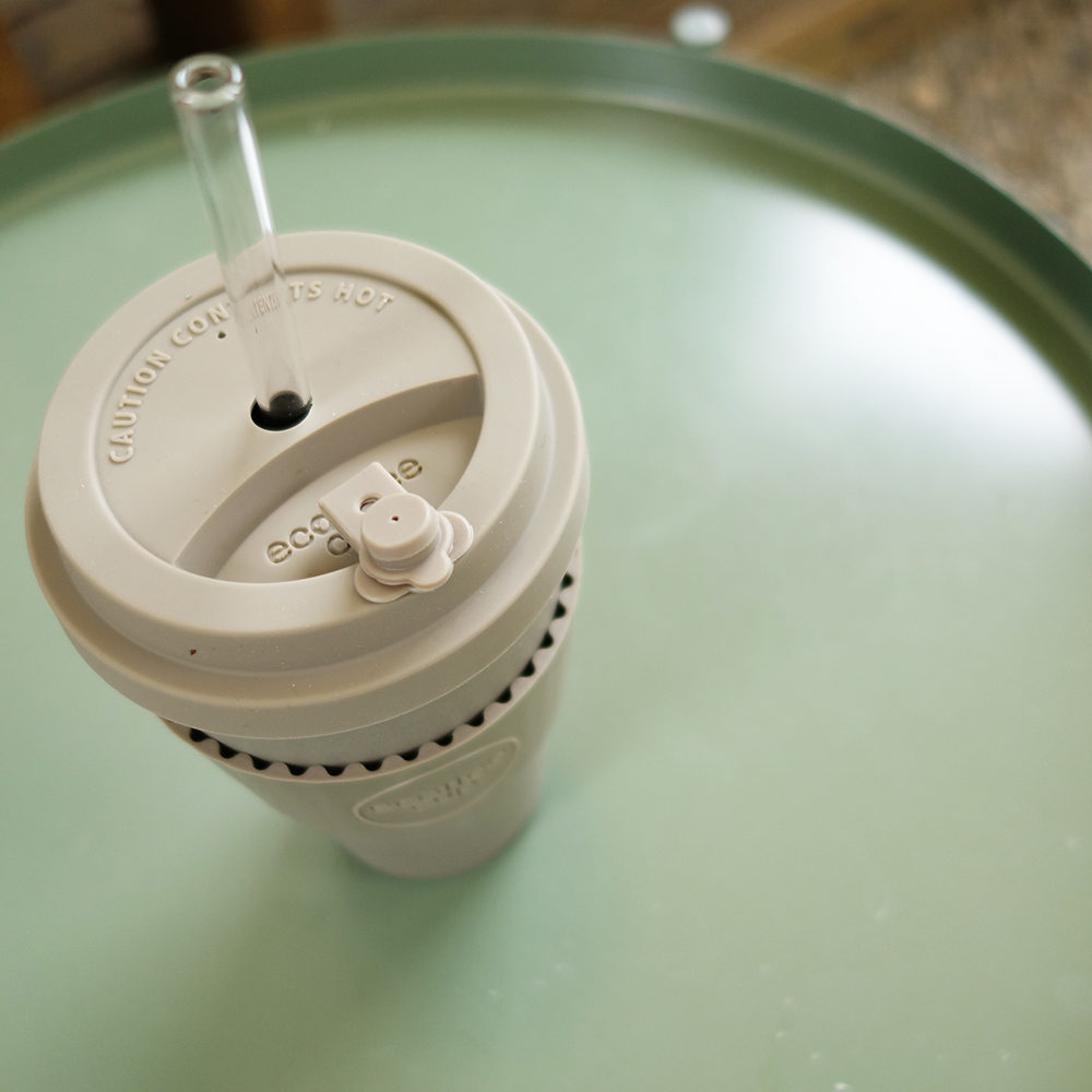 英國Ecoffee Cup 環保隨行杯400ml-時尚灰