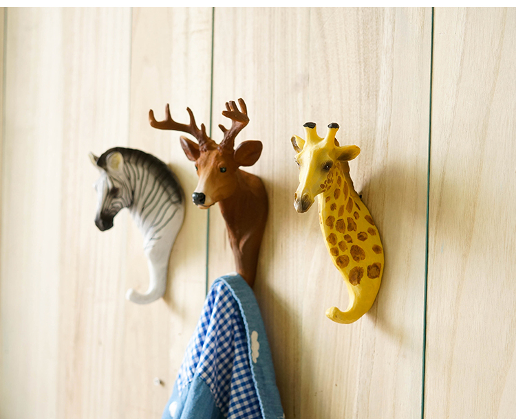 家居生活雜貨舖 創意動物立體掛勾 麋鹿