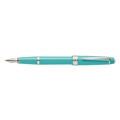 【4/23~6/30畢業季限定75折】美國 CROSS Bailey Light 貝禮輕盈系列鋼筆 (自助式包裝)-湖水藍